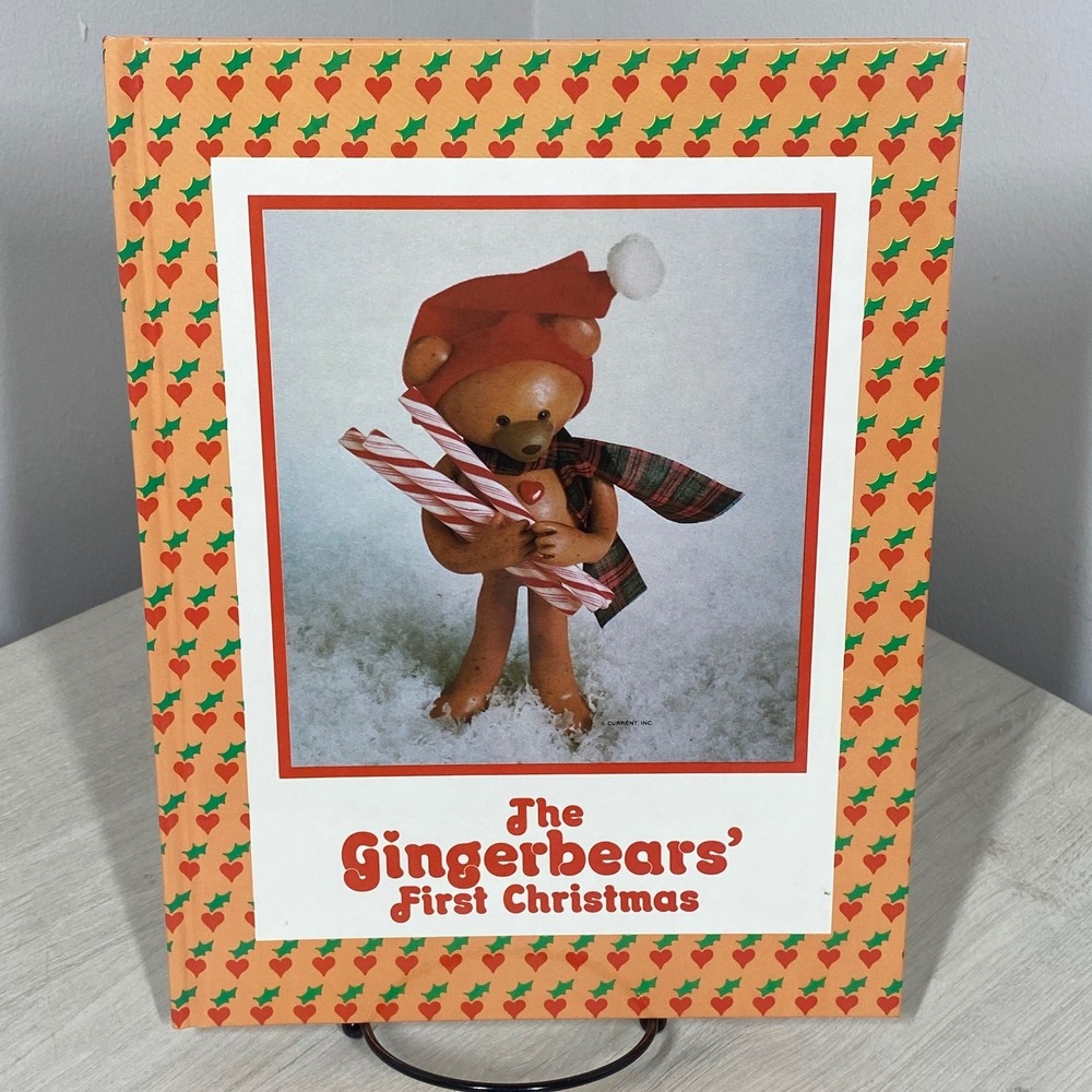 The Gingerbears First Christmas Vintage 1983 Hardcover Book Current Rob Grist